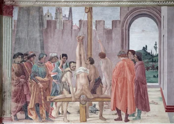 La Crucifixion de Saint Pierre, vers 1484-85 (après restauration)